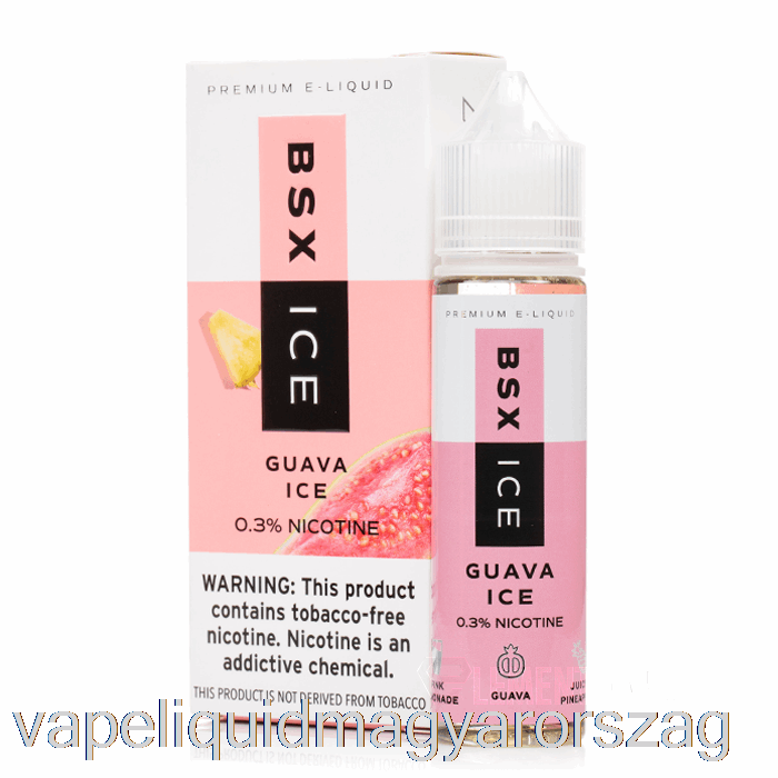 Guava Jég - Bsx Jég - 60ml 3mg Vape Folyadék